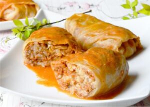 Голубці з м’ясом індички