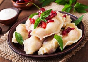 Вареники з вишнею